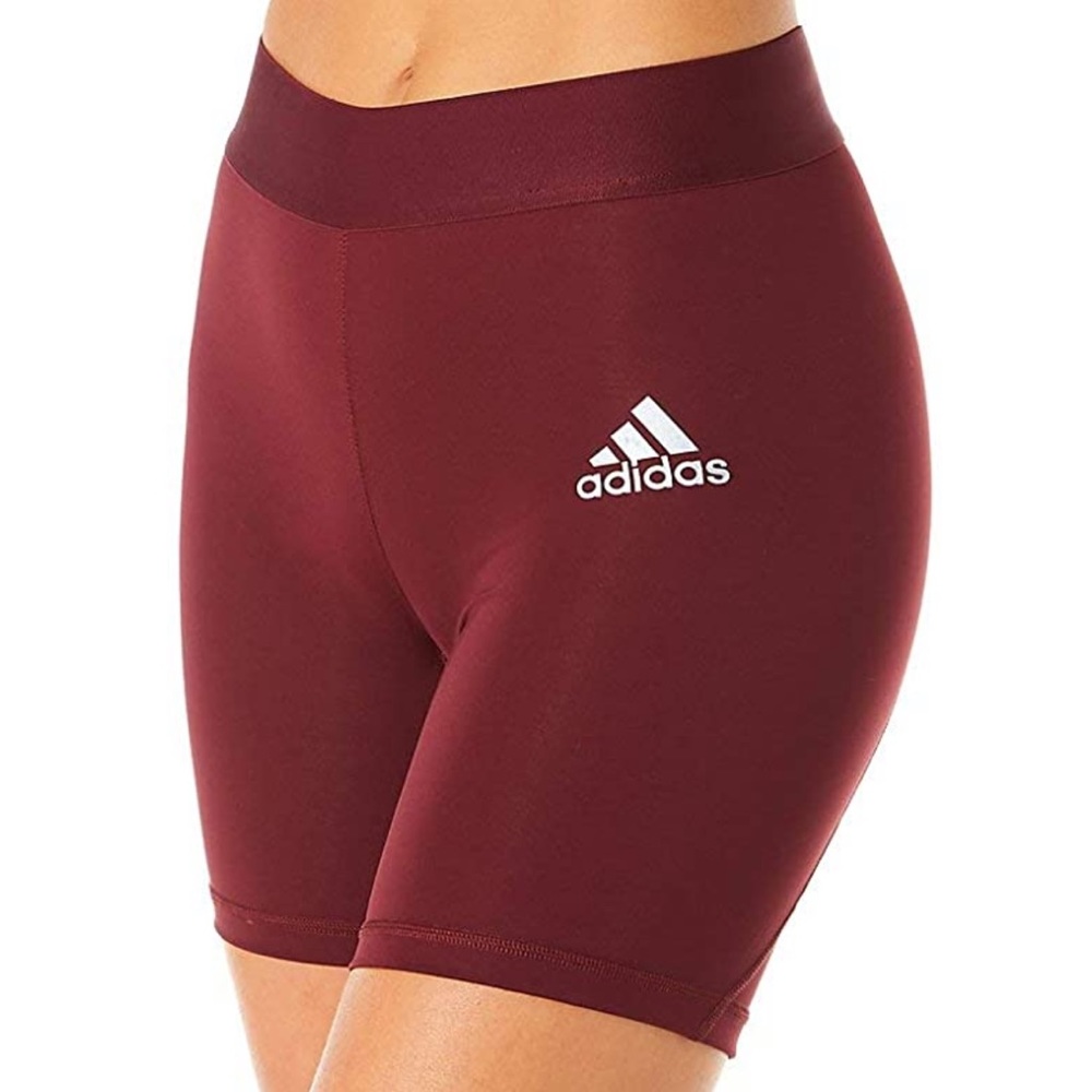 7 inch maroon tights adidas